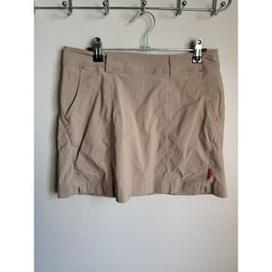 Avia Womens Tan Skort S Hiking Utility Activewear Gorpcore Outdoors Tennis Prep